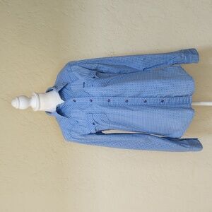 Cruel Girl Western Amethyst Snap Button Down Shirt Size Medium